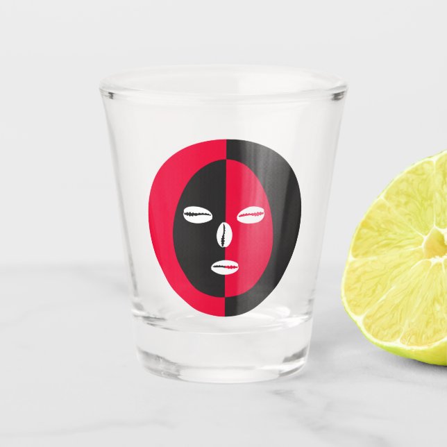 Elegguá, das kleine große schnapsglas (Vorderseite)