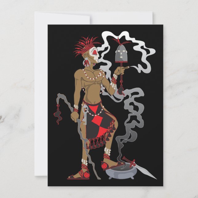 Eleggua Einladungen (Vorderseite)