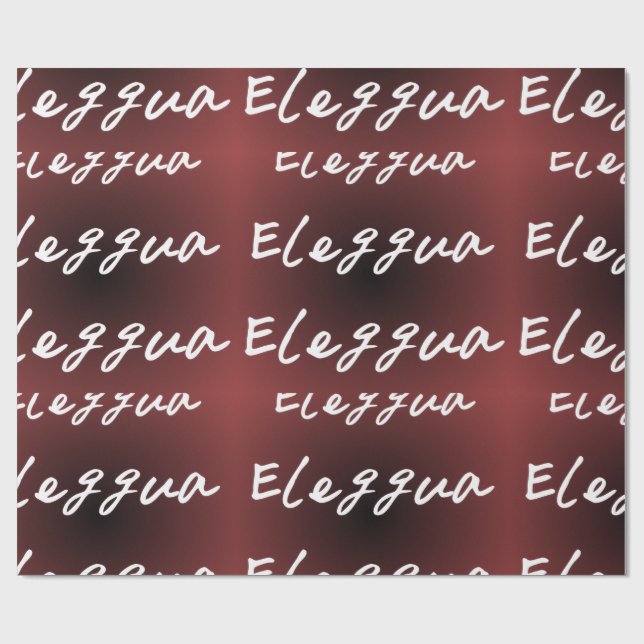 Eleggua Geschenkpapier (Flach)