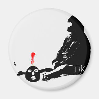 Eleggua und Oshun Art TiKo Art Print Merchandise Magnet