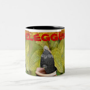ELEGGUA ZWEIFARBIGE TASSE