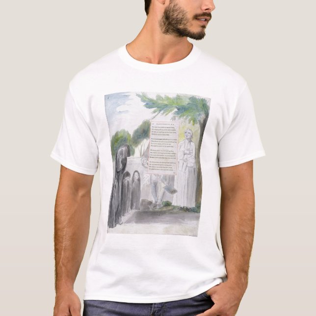 "Elegie geschrieben in einen Land-Kirchhof", T-Shirt (Vorderseite)