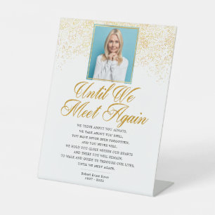 Elegisches Gedenkgedicht für die Beerdigung Sockelschild