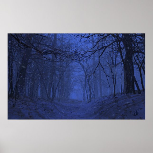 Elegy (Winter/Nacht) Poster (Vorne)