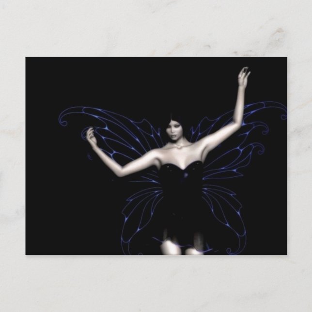 Elektrabluefairy Postkarte (Vorderseite)