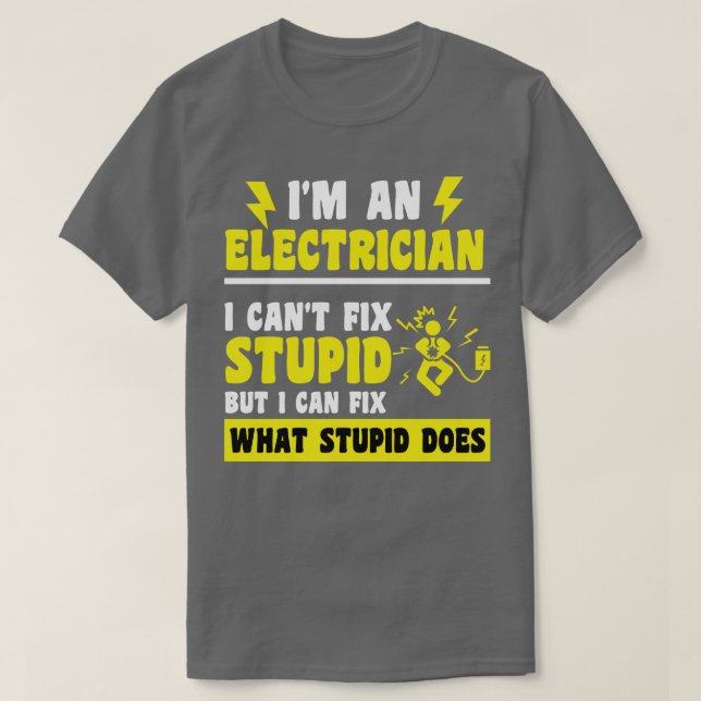 Elektriker 2 T-Shirt (Design vorne)