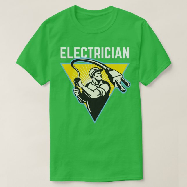 Elektriker (5) T-Shirt (Design vorne)
