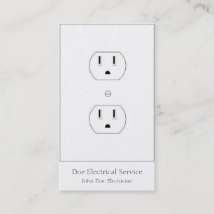 Elektriker/elektrischer Visitenkarte