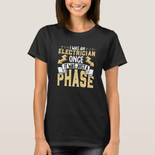 Elektriker Elektroingenieur Lineman Elektrisch T-Shirt