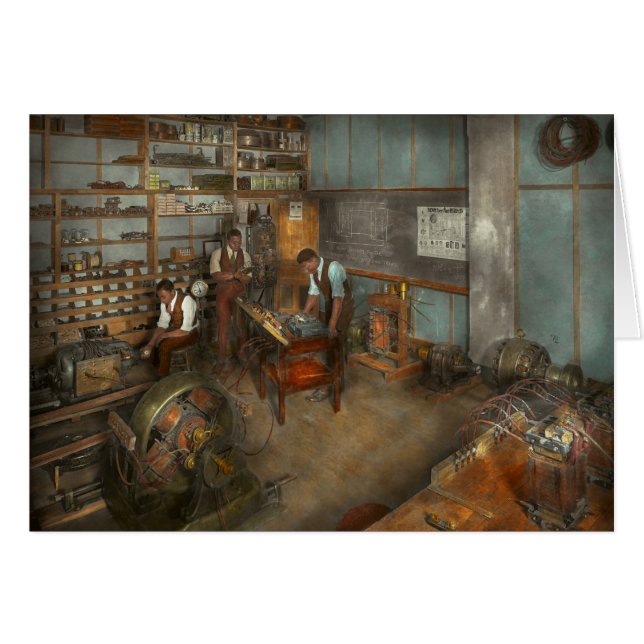 Elektriker - Elektrotechnikkurs 1915 (Vorderseite (Horizontal))