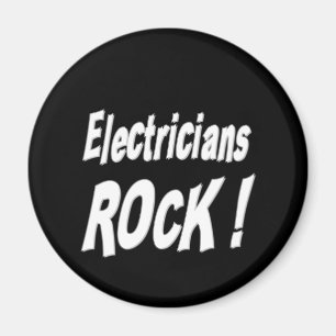 Elektriker-Felsen! Magnet