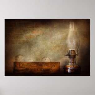 Elektriker - Fortschritte bei der Beleuchtung Poster