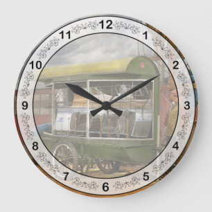 Elektriker - Freileitungstechniker - Installation Große Wanduhr
