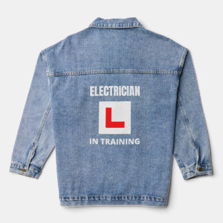 Elektriker in Ausbildung Jeansjacke