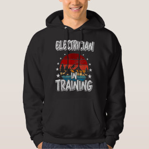 Elektriker in der Ausbildung des zukünftigen Elekt Hoodie