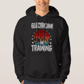Elektriker in der Ausbildung des zukünftigen Elekt Hoodie