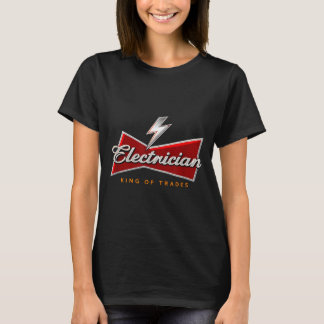 Elektriker König der Handwerke Humor lustig 0hnmzz T-Shirt