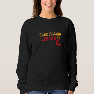 Elektriker-Legende Elektronische Hobby-Schaltungen Sweatshirt