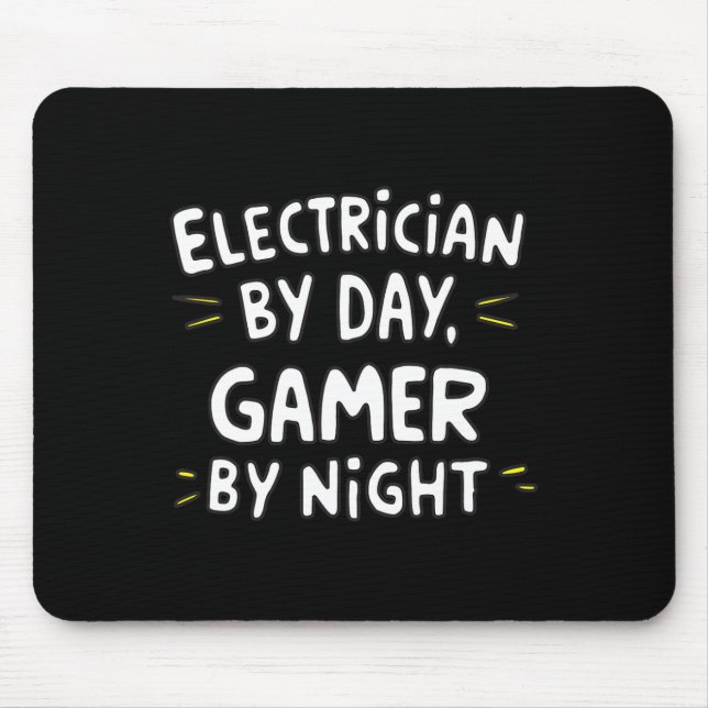 Elektriker Mousepad (Vorne)