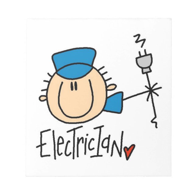 Elektriker Notizblock (Vorderseite)