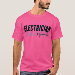 Elektriker-Team Elektroarbeiter Spannungskreise T-Shirt