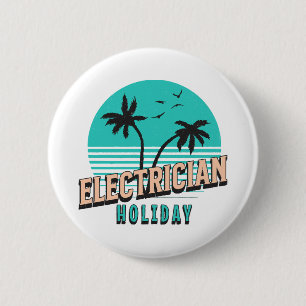 Elektriker Urlaub Button