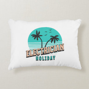 Elektriker Urlaub Dekokissen
