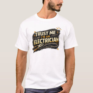Elektriker Vintage Zange Kabel Industrielles Tee