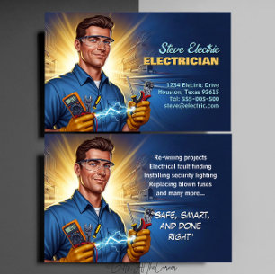 Elektriker visitenkarte