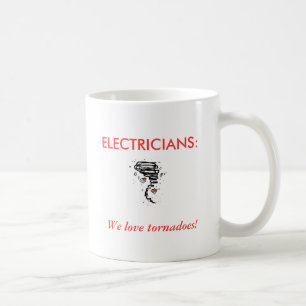 ELEKTRIKER: , Wir Liebetornados! Tasse