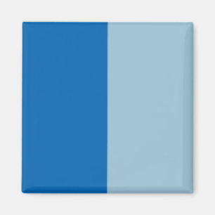 Elektrisch Blaue Limonade und Aquamarin-Duo-Ton Magnet