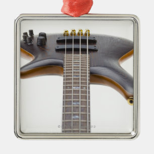 Elektrische Bass-Gitarre Ornament Aus Metall