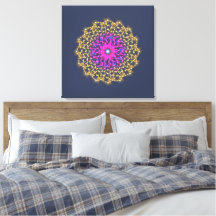 Elektrische Blume – Symmetrische Farbwelle