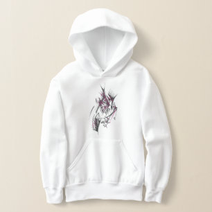 Elektrische Bunte Abstrakte Stammes-Tattoo-Kunst Hoodie