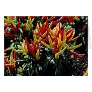 Elektrische Chili-Paprikaschoten