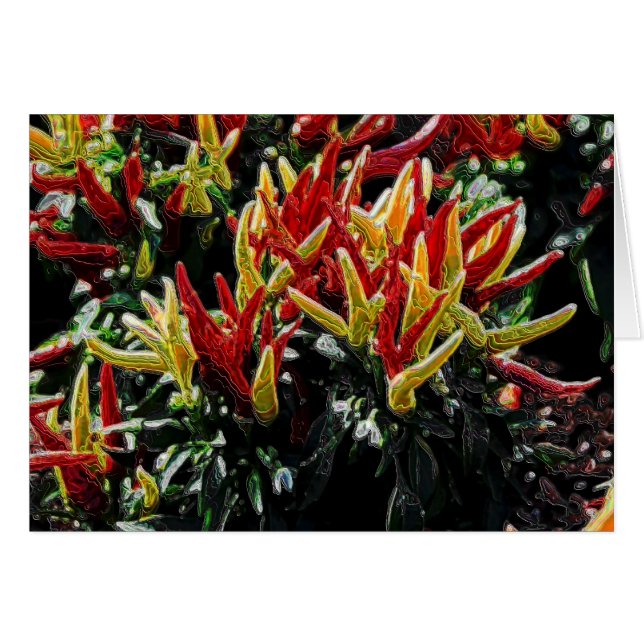 Elektrische Chili-Paprikaschoten (Vorderseite (Horizontal))