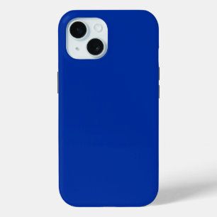 Elektrische Cobalt-Festfarbe Klassisches Elegant Case-Mate iPhone Hülle