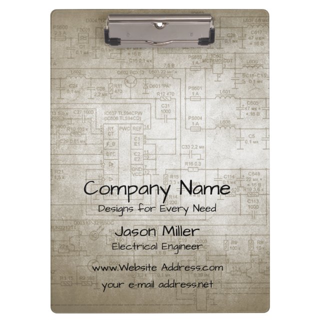 Elektrische Diagramme Klemmbrett (Vorderseite)