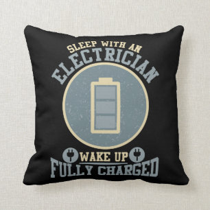 Elektrische Ehefrau Elektrotechniker Husband Kissen