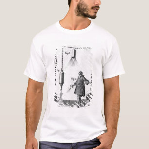 Elektrische Entladung der Körper T-Shirt