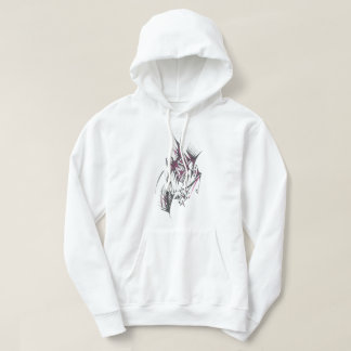 Elektrische Farbige Abstrakte Stammes-Tattoo-Kunst Hoodie