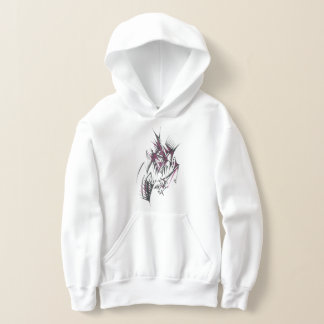 Elektrische Farbige Abstrakte Stammes-Tattoo-Kunst Hoodie