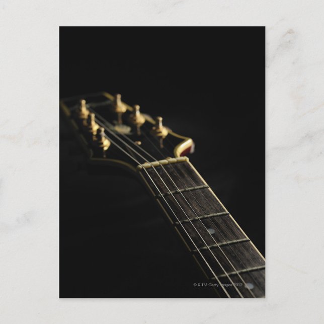 Elektrische Gitarre 7 Postkarte (Vorderseite)