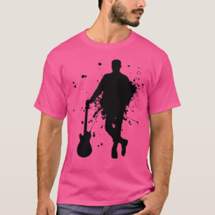 Elektrische Gitarre Akustische Gitarre T-Shirt