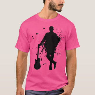 Elektrische Gitarre Akustische Gitarre T-Shirt