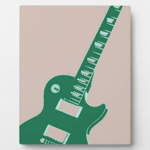 Elektrische Gitarre Fotoplatte