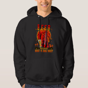 Elektrische Gitarre Hexe Biere Boo sagt Pun Hoodie