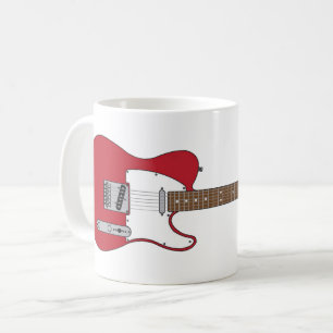 Elektrische Gitarre Kaffeetasse