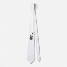 Elektrische Gitarre Krawatte