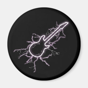 Elektrische Gitarre Magnet